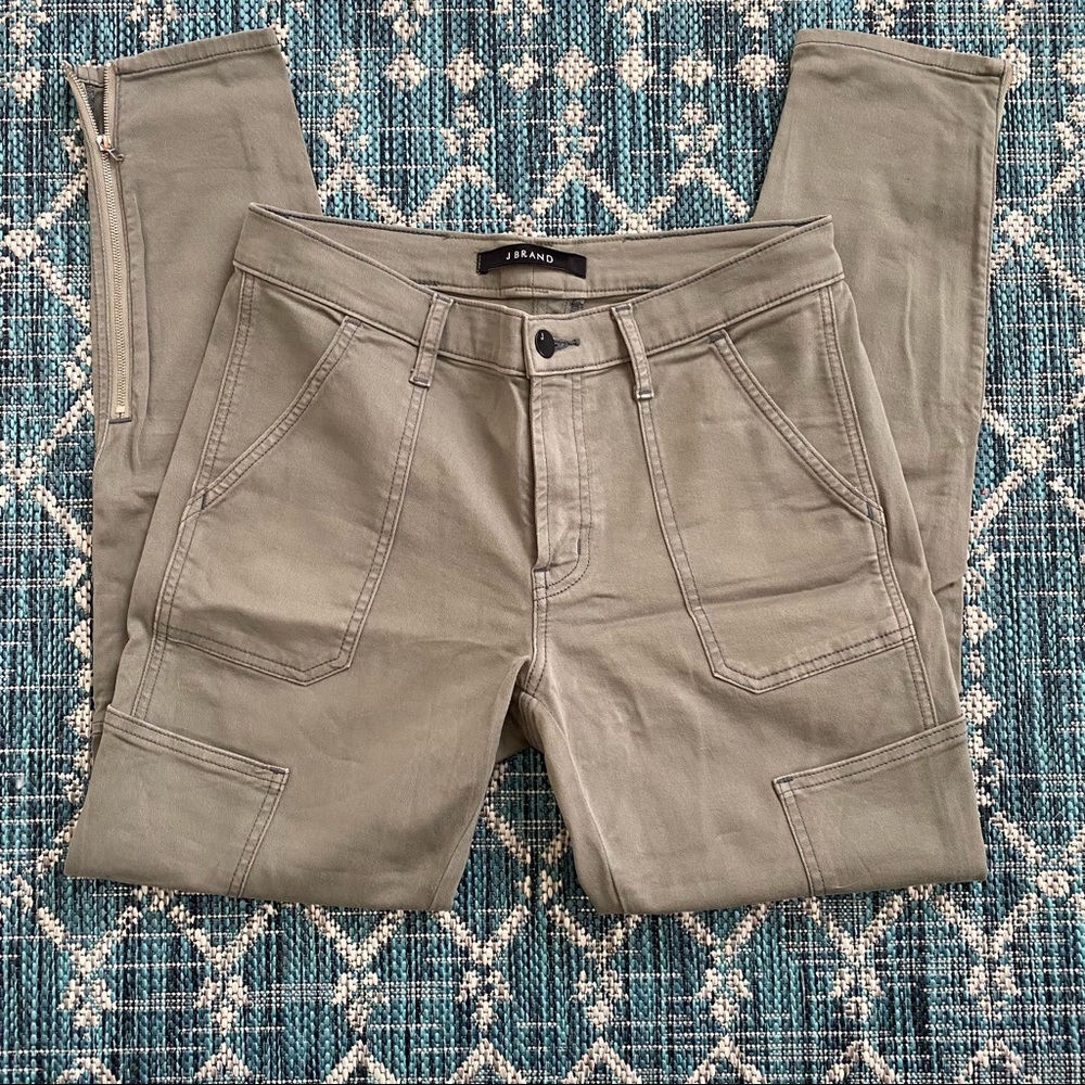 J Brand Skinny Utility Pants Khaki 28